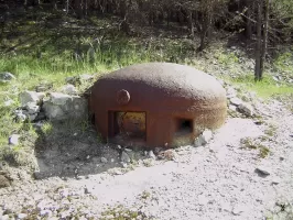 Ligne Maginot - SAINT ANTOINE - (Ouvrage d'artillerie) - Bloc 2
Cloche pour jumelage de mitrailleuses