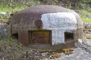 Ligne Maginot - SAINT ANTOINE - (Ouvrage d'artillerie) - Bloc 2
Cloche pour jumelage de mitrailleuses