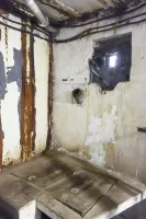 Ligne Maginot - SAINT GOBAIN - (Ouvrage d'infanterie) - Bloc 1
Etage supérieur
Créneau FM couvrant le fossé diamant