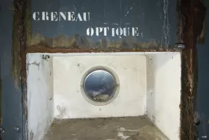 Ligne Maginot - SAINT GOBAIN - (Ouvrage d'infanterie) - Bloc 3
Créneau optique