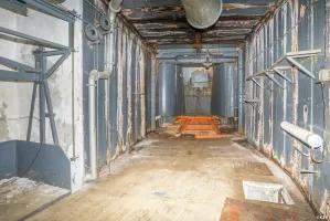 Ligne Maginot - SAPEY - (Ouvrage d'artillerie) - Bloc 1
Chambre de tir pour canons obusiers de 75 mle 33