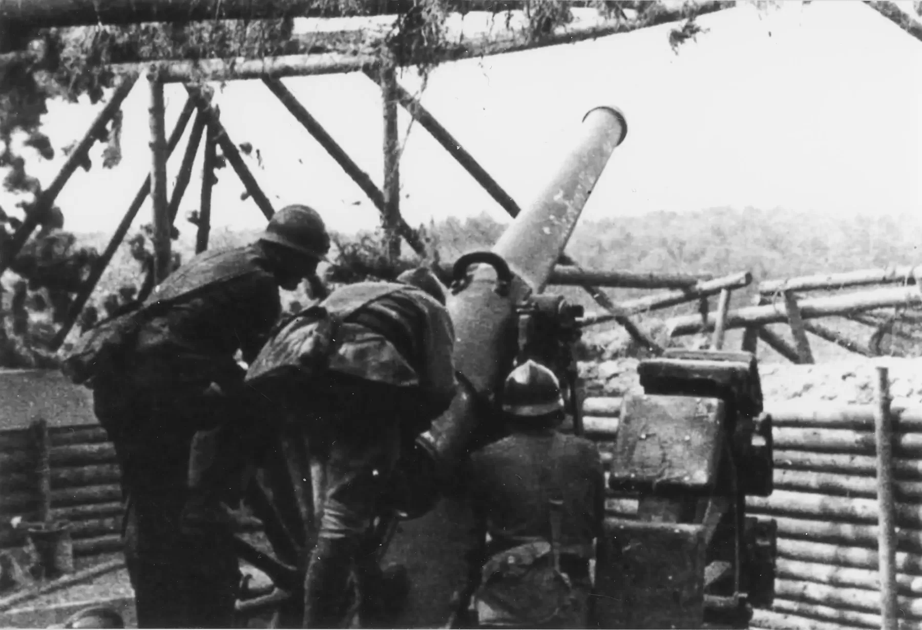 Ligne Maginot - S1 - (Position d'artillerie préparée) - Probablement la seconde pièce de la batterie S1 - Inconnu