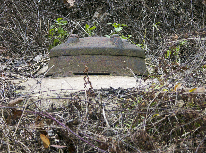 Ligne Maginot - BLAUELSAND - (Observatoire d'infanterie) - Cloche, vue detail