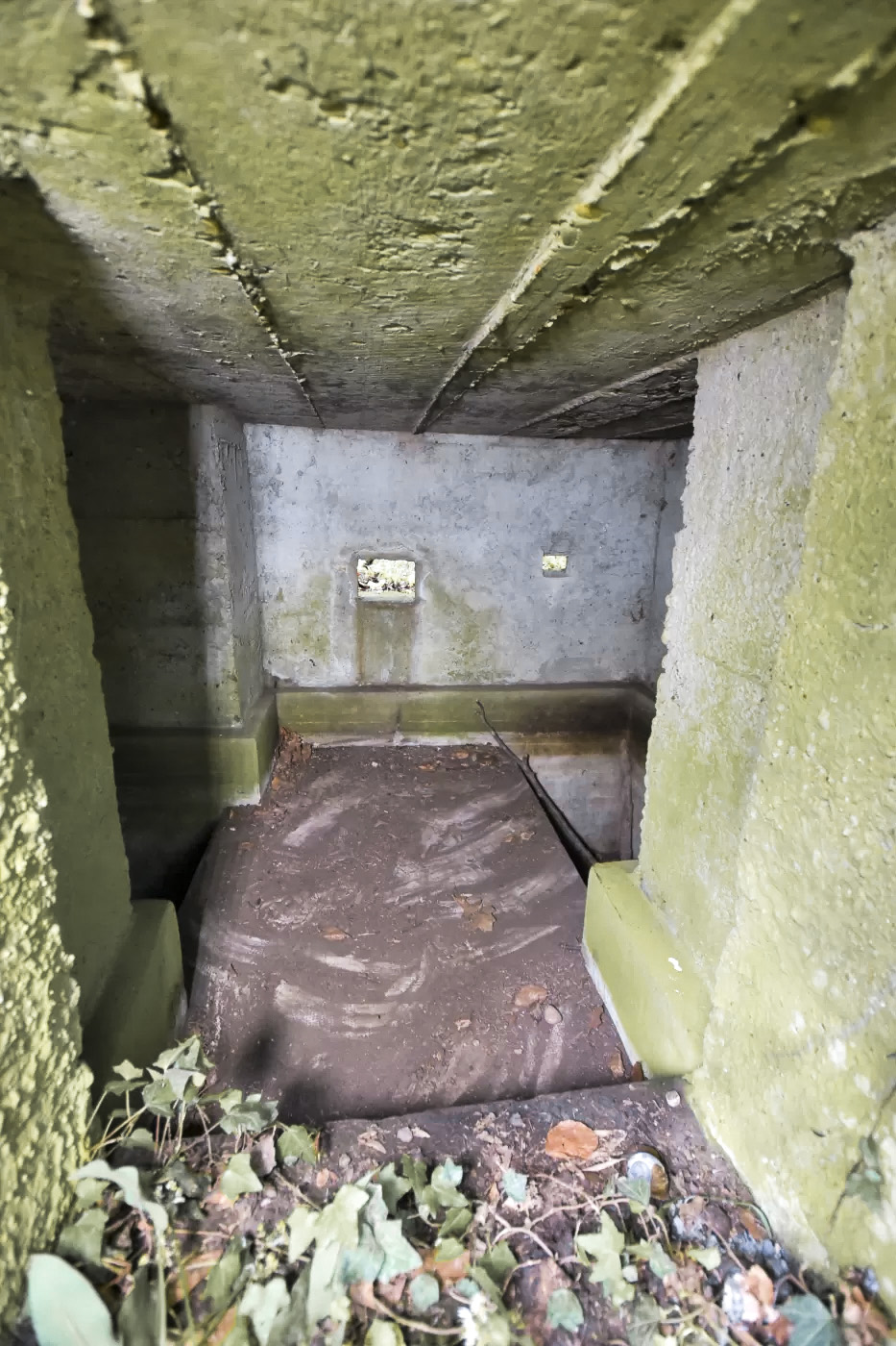 Ligne Maginot - HEIDENBERG 2 - (Blockhaus pour arme infanterie) - Support bétonné pour mitrailleuse - Ludovic KNAPP