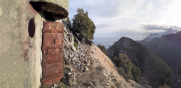 Ligne Maginot - PIC DE GARUCHE - (Observatoire d'artillerie) - Panorama du bloc d'entrée - Elian Henzel