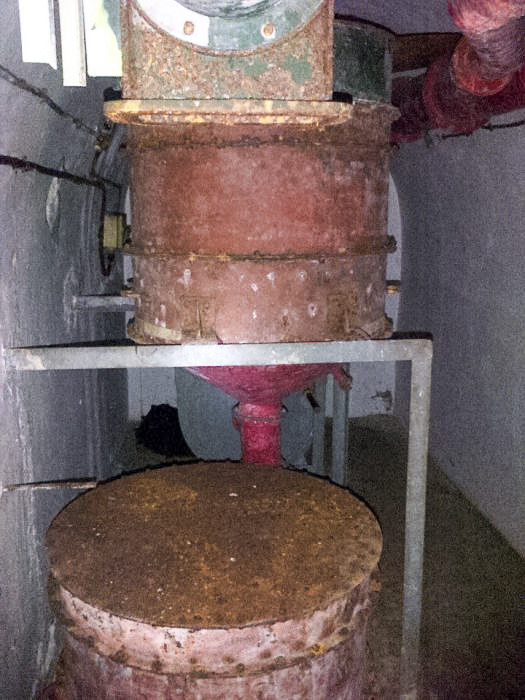Ligne Maginot - PIC DE GARUCHE - (Observatoire d'artillerie) - Le système de filtration-ventilation de l'ouvrage - ROMERO Sebastien