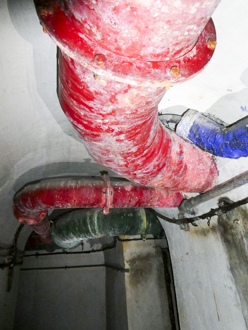 Ligne Maginot - PIC DE GARUCHE - (Observatoire d'artillerie) - Local des filtres/ventilation - ELLENA - CUNY