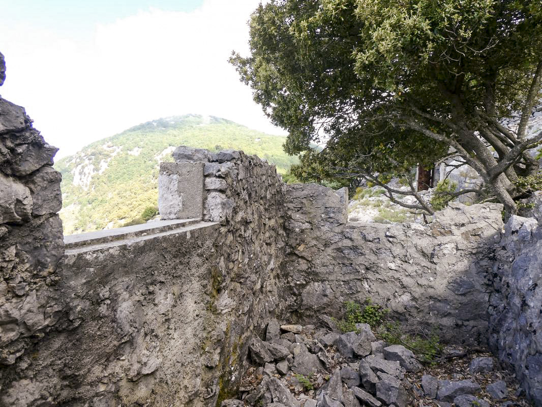 Ligne Maginot - PIC DE GARUCHE - (Observatoire d'artillerie) - Casernement extérieur - ELLENA - CUNY