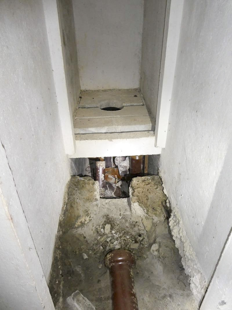 Ligne Maginot - PIC DE GARUCHE - (Observatoire d'artillerie) - WC - ELLENA - CUNY