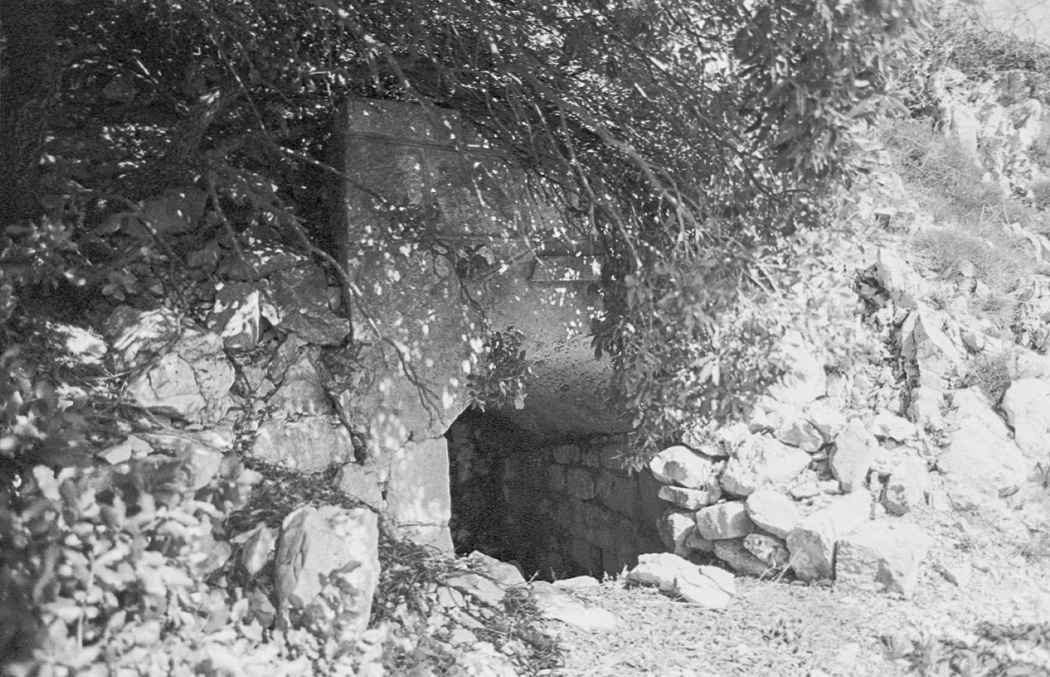 Ligne Maginot - PIC DE GARUCHE - (Observatoire d'artillerie) - Ancien abri à 50 mètres de l'entrée de l'ouvrage - Alain Loviny