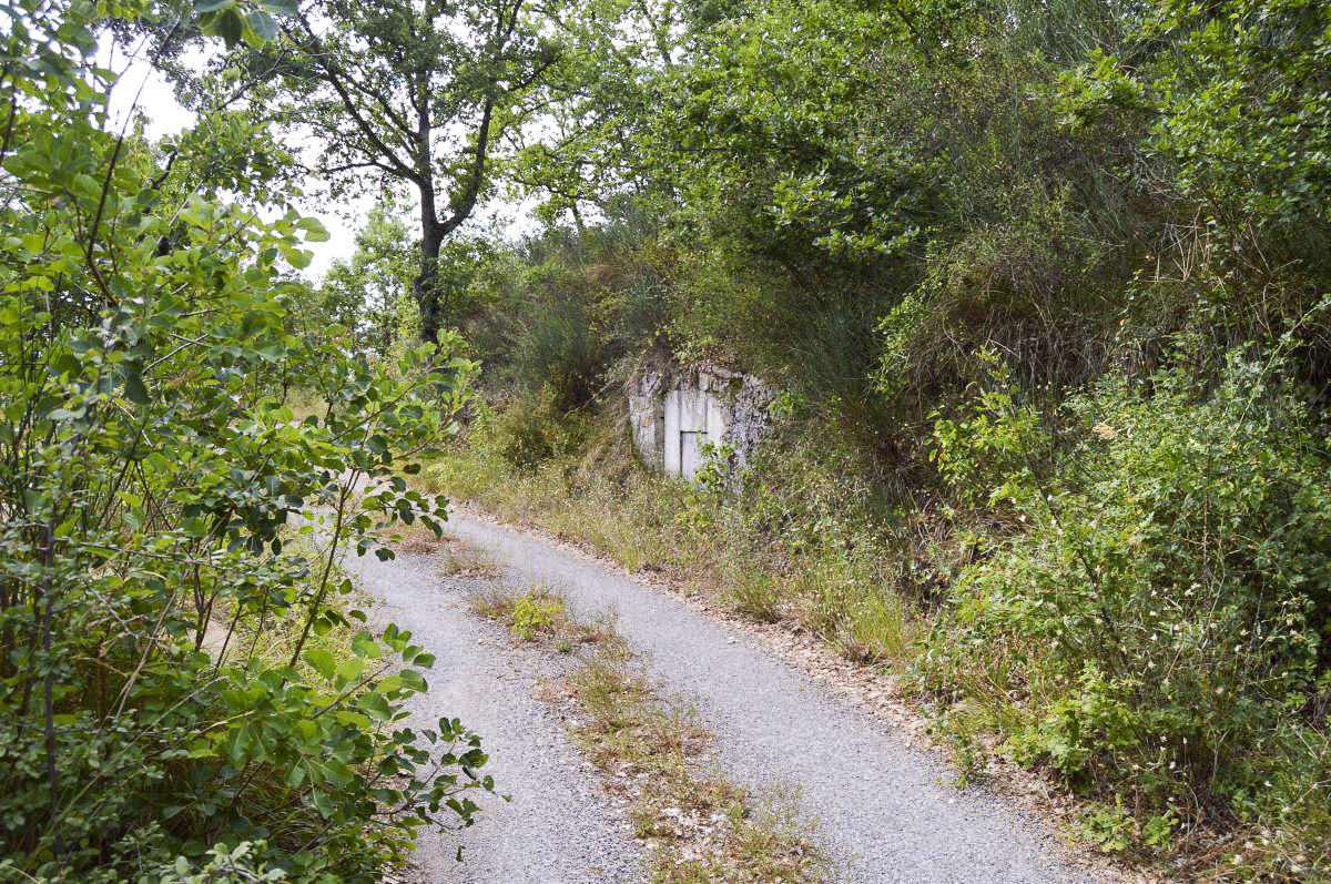Ligne Maginot - CHAMP DE TIR - (Chambre de coupure) - Route vers l’ouvrage d’infanterie - Michal Prasil