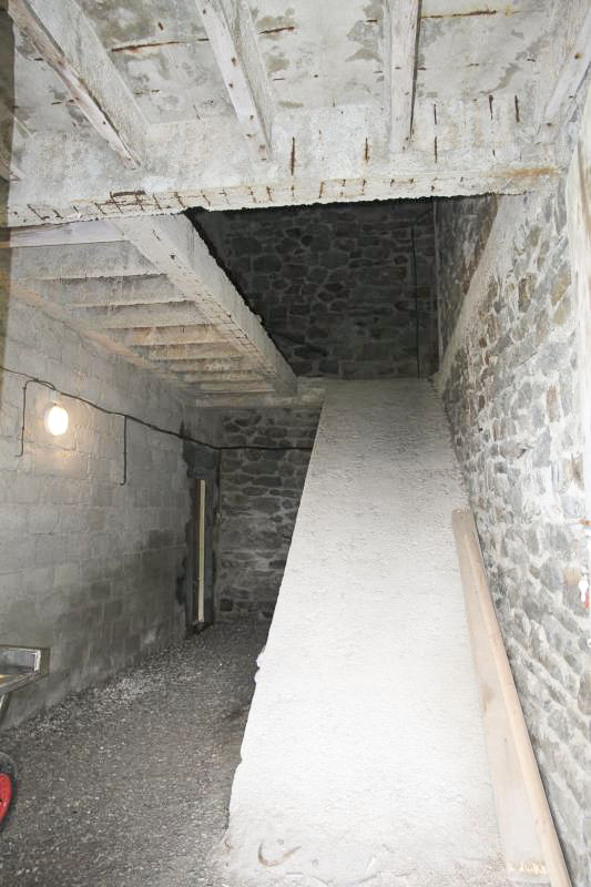 Ligne Maginot - LAVOIR - (Casernement) - Cage d'escalier inachevée... - JOLAS, Jean-Michel