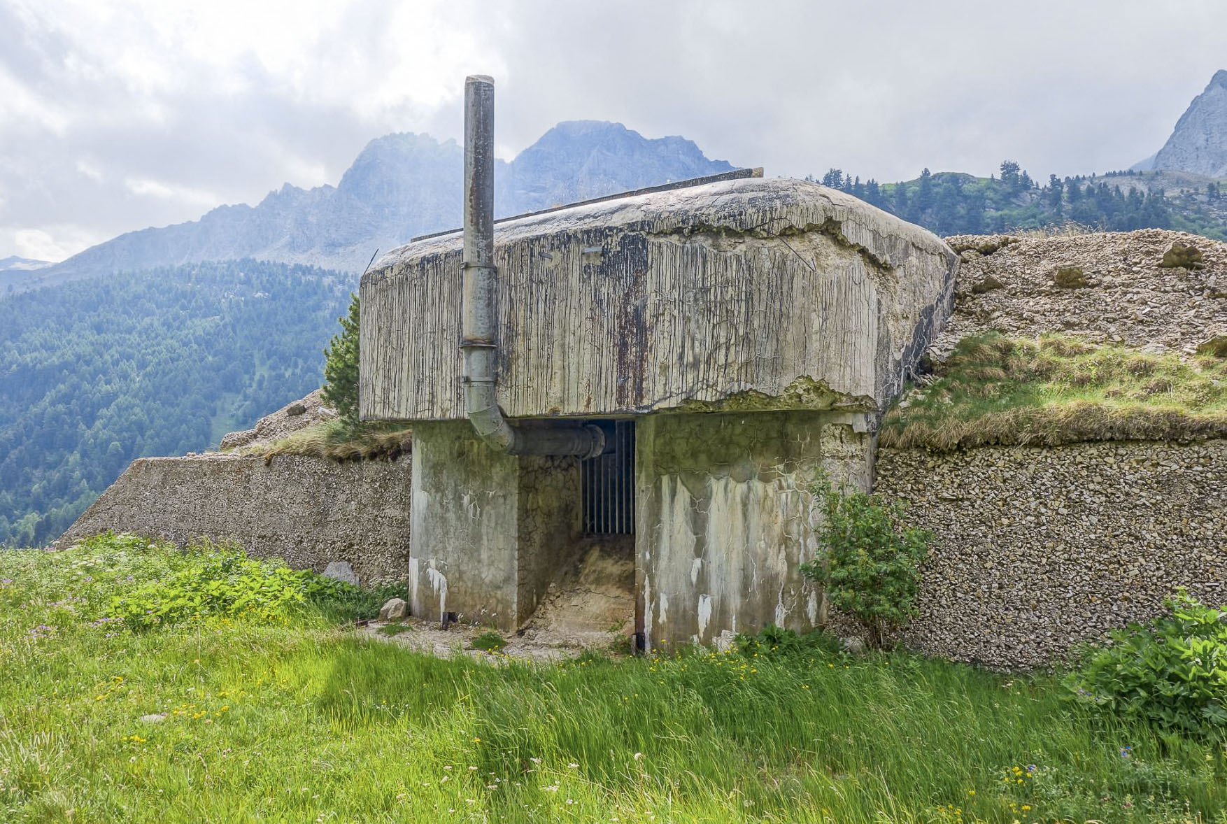 Ligne Maginot - LAVOIR - (Ouvrage d'artillerie) - Bloc cheminée - Michel Teiten