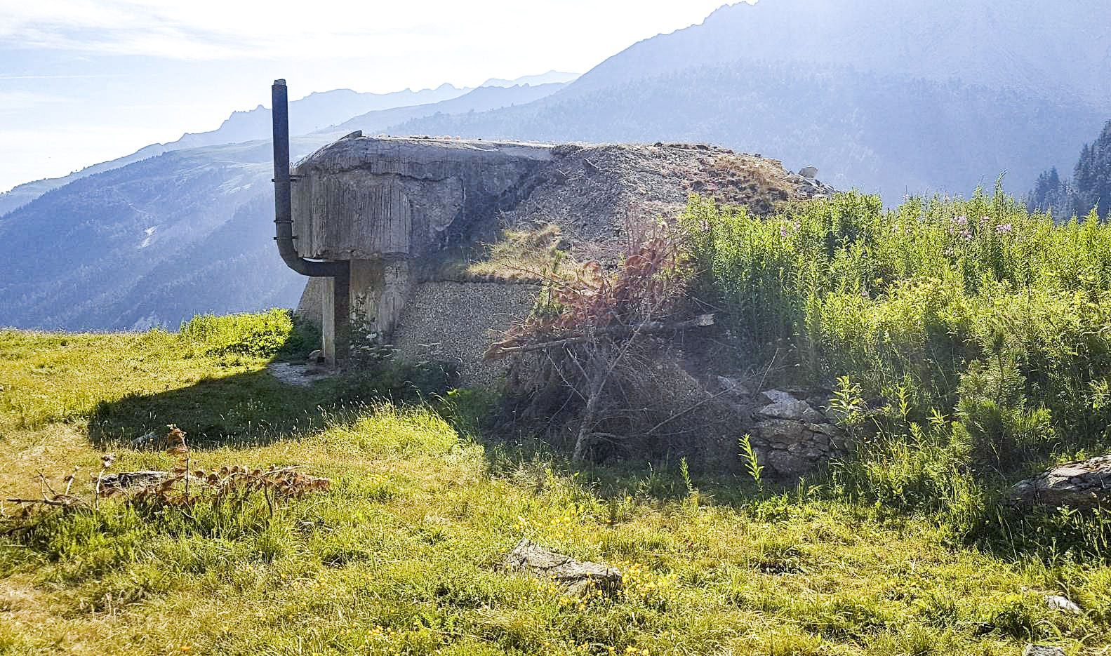 Ligne Maginot - LAVOIR - (Ouvrage d'artillerie) - Bloc cheminée - ELLENA - CUNY