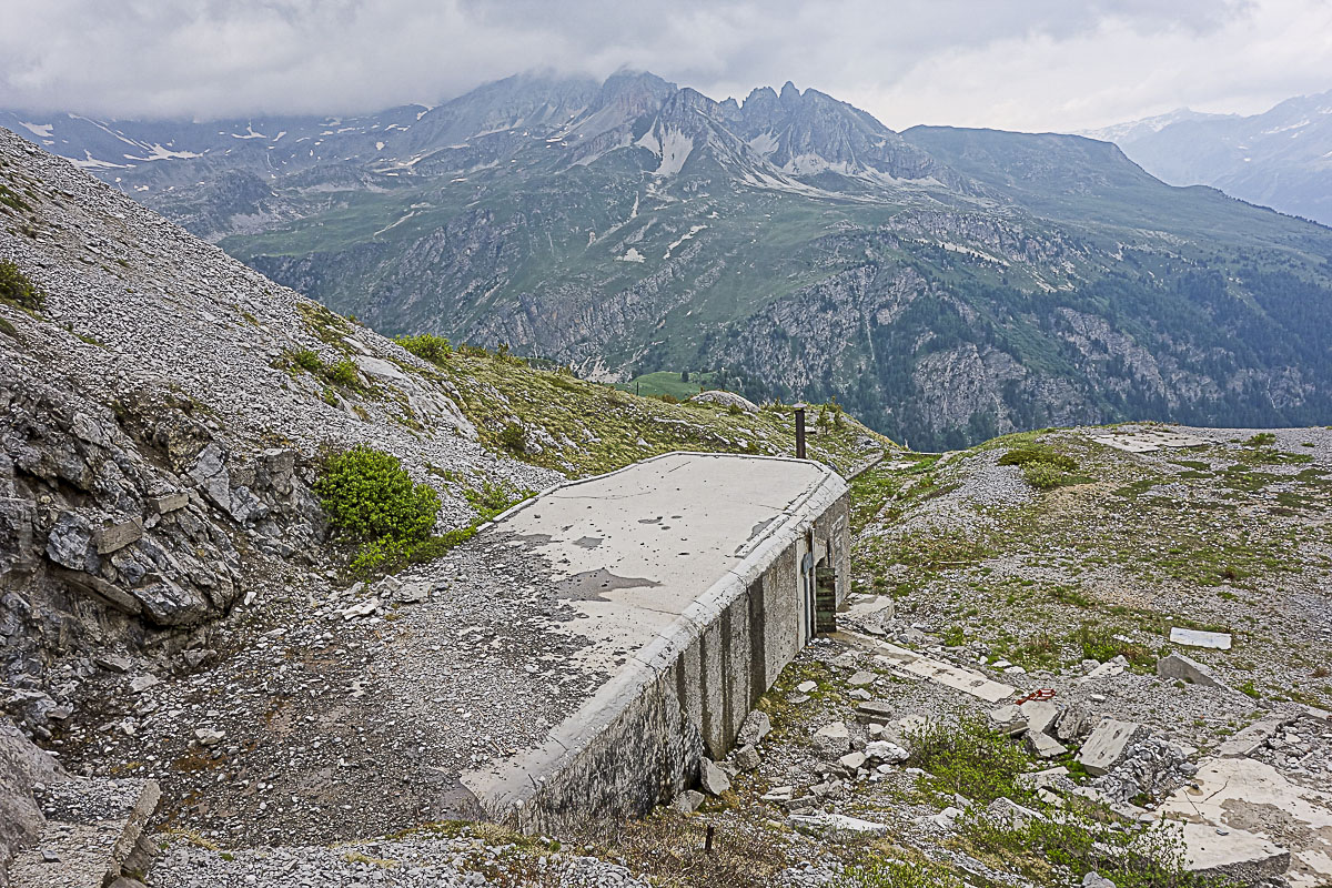 Ligne Maginot - PAS DU ROC - (Ouvrage d'artillerie) - L'entrée de l'ouvrage - Michel Teiten