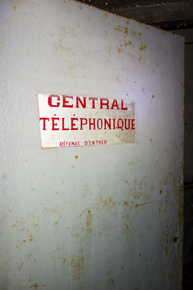 Ligne Maginot - PAS DU ROC - (Ouvrage d'artillerie) - Central téléphonique - Michel Teiten