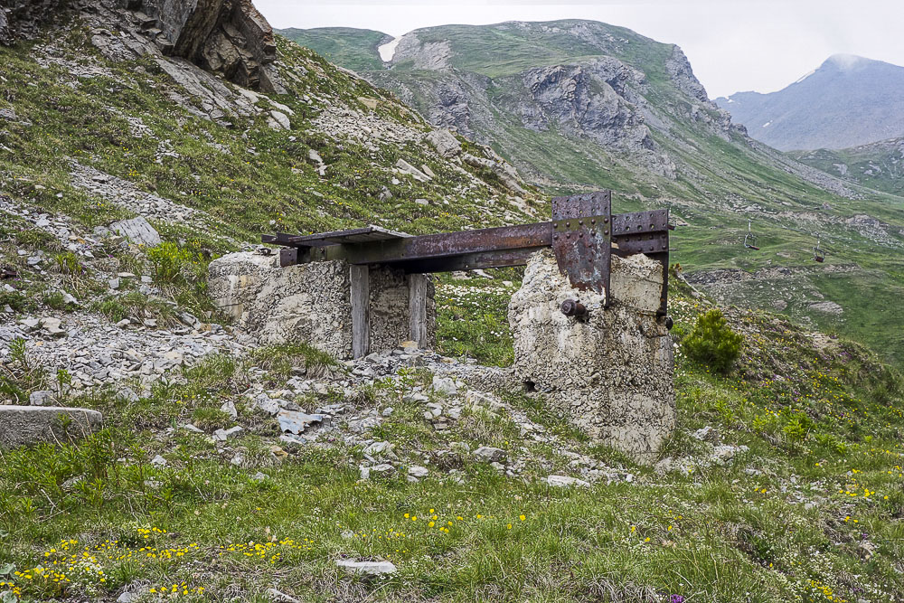 Ligne Maginot - PAS DU ROC - (Ouvrage d'artillerie) - Vestiges du chantier de construction - Michel Teiten