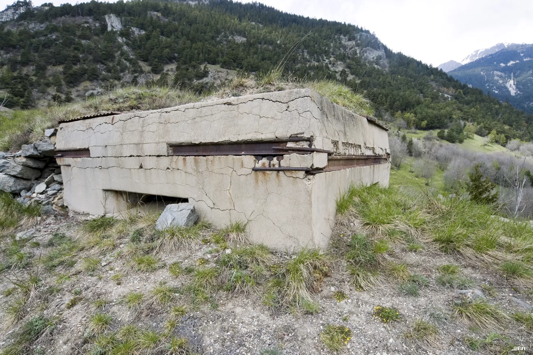 Ligne Maginot - REPLATON - (Observatoire d'artillerie) - L'observatoire - Lia VERMEULEN