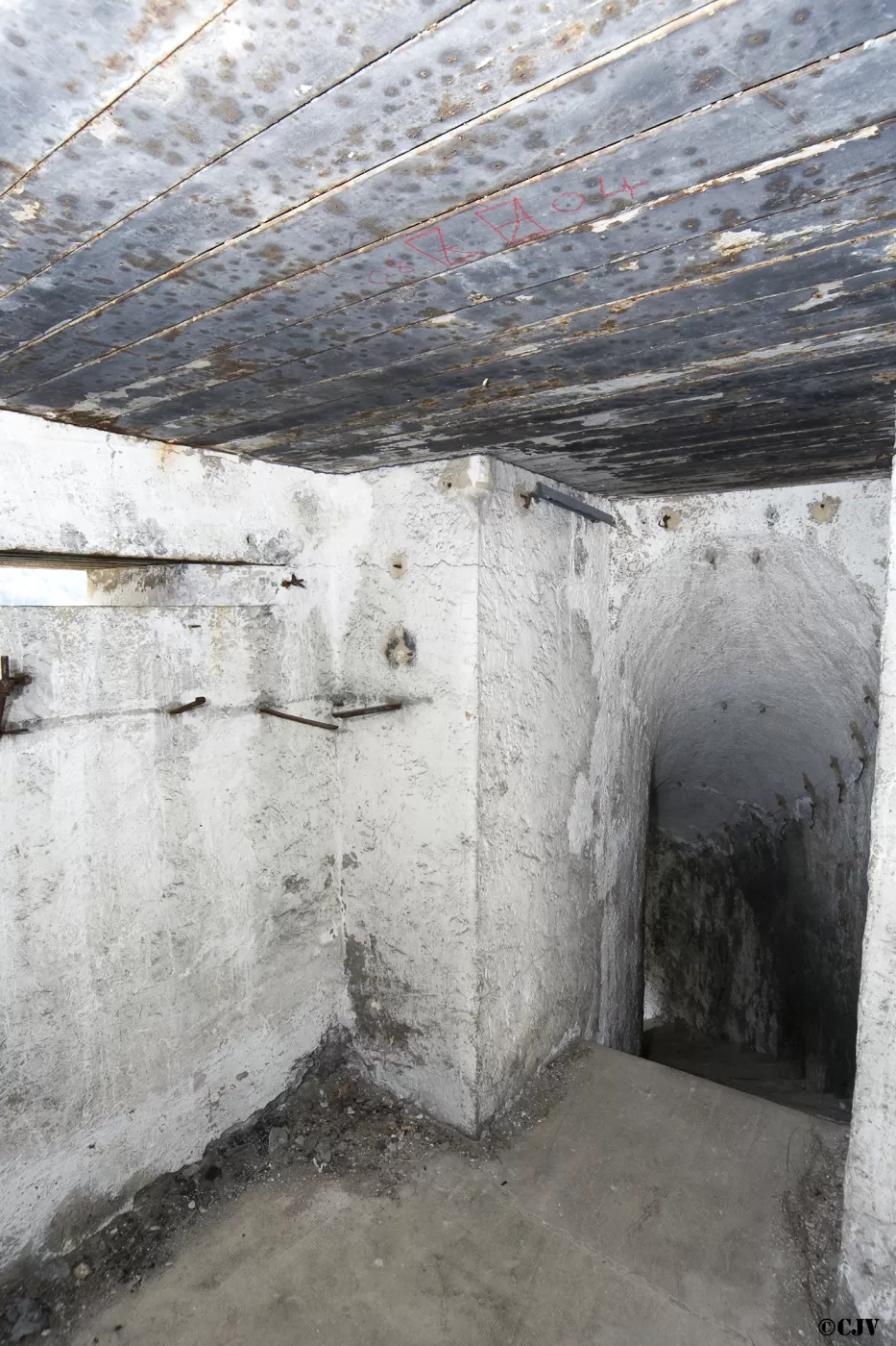 Ligne Maginot - REPLATON - (Observatoire d'artillerie) - Accès à l'observatoire - Lia VERMEULEN