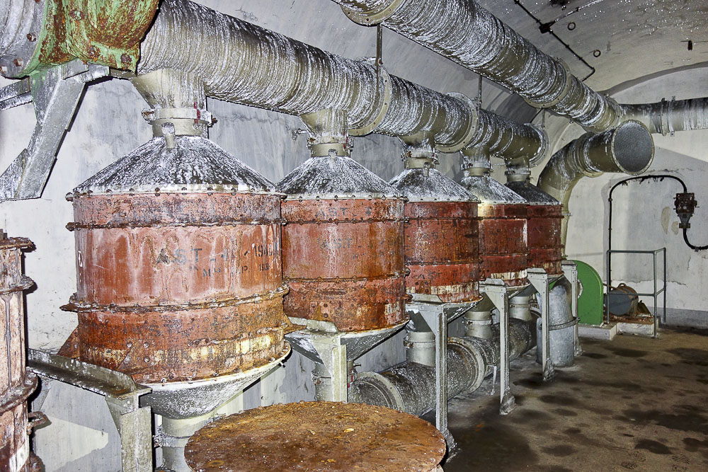Ligne Maginot - SAINT ANTOINE - (Ouvrage d'artillerie) - Salle de neutralisation de l'ouvrage - Michel Teiten