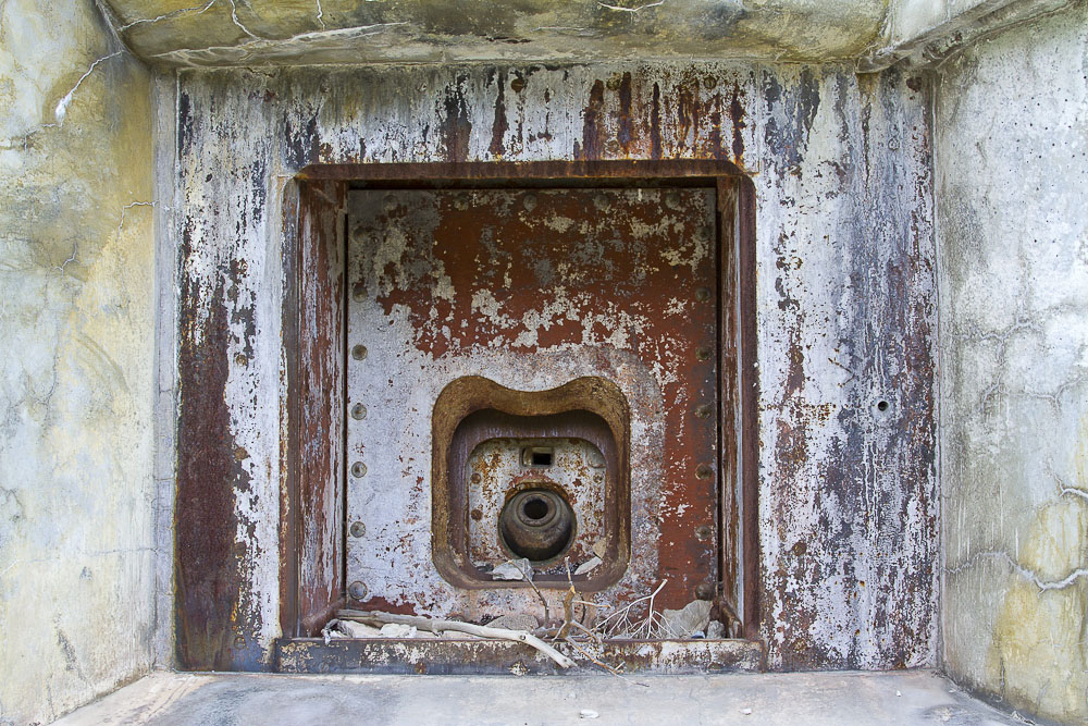 Ligne Maginot - SAINT ANTOINE - (Ouvrage d'artillerie) - Bloc 1
Créneau de 75 Mle 31 - Michel Teiten