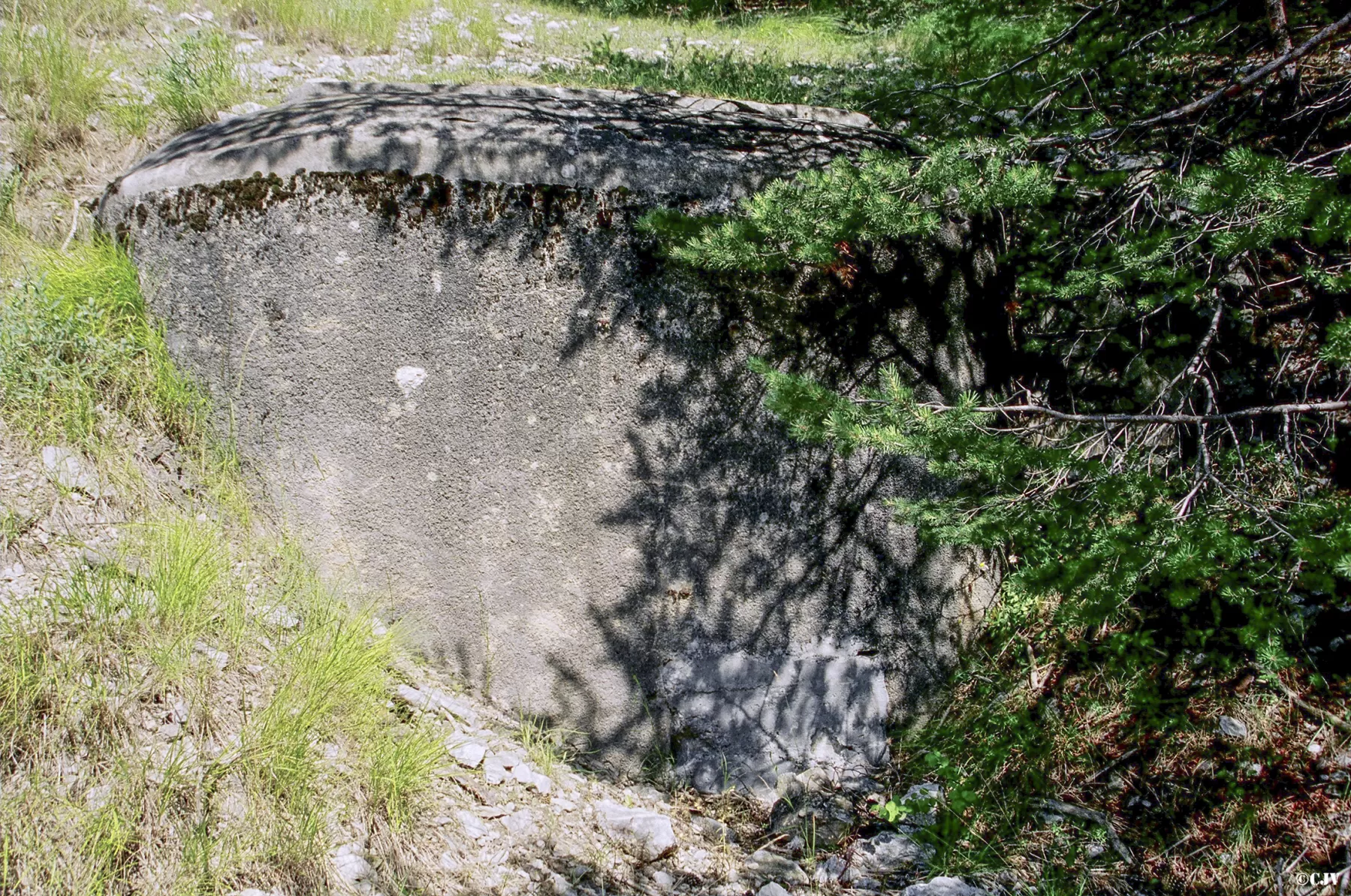Ligne Maginot - SAINT ANTOINE - (Ouvrage d'artillerie) - Le bloc cheminée - Lia VERMEULEN