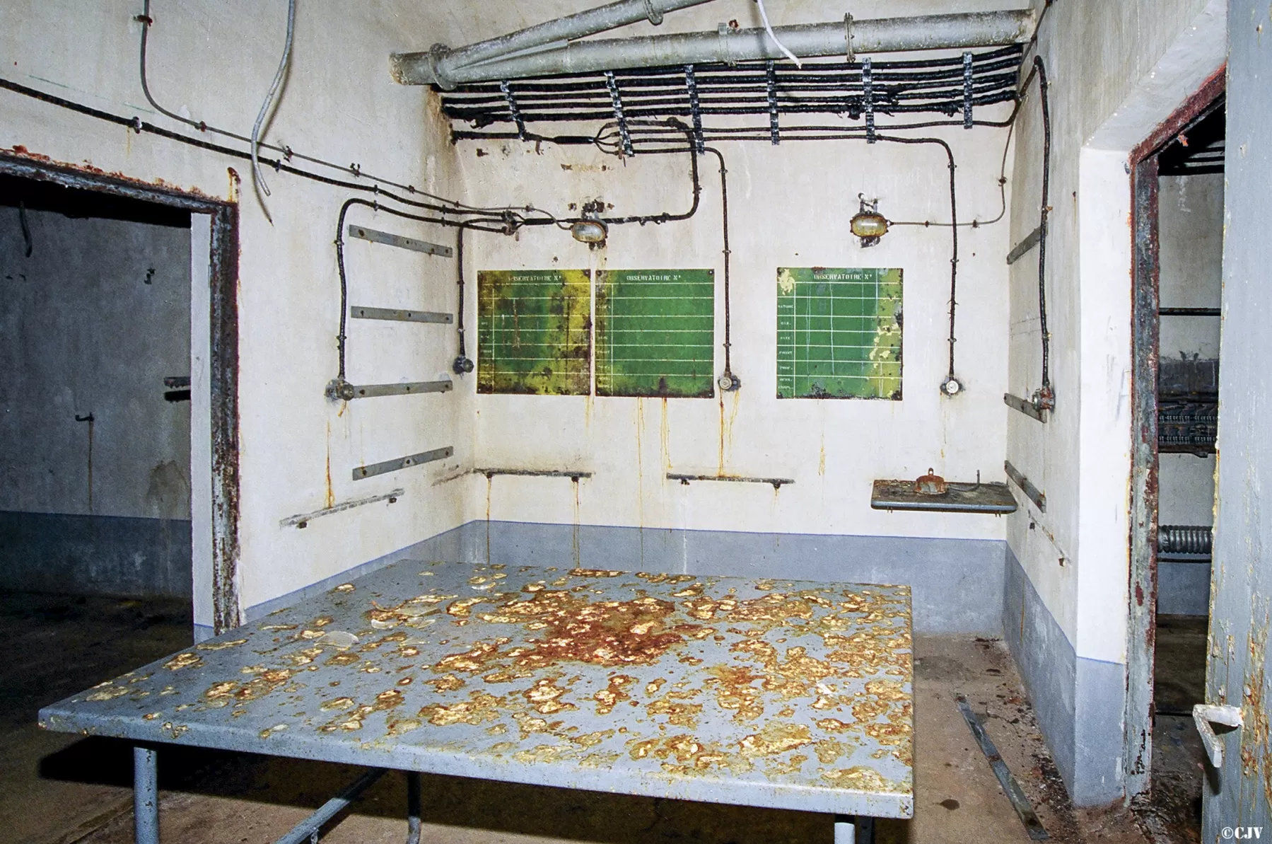 Ligne Maginot - SAINT ANTOINE - (Ouvrage d'artillerie) - Le PC de l'ouvrage - Lia VERMEULEN