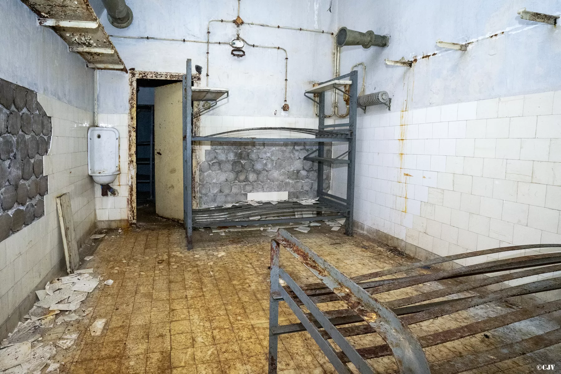 Ligne Maginot - SAINT ANTOINE - (Ouvrage d'artillerie) - L'infirmerie
Delabré - Lia VERMEULEN
