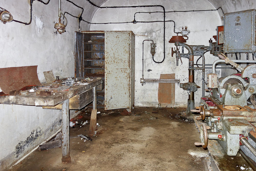 Ligne Maginot - SAINT ANTOINE - (Ouvrage d'artillerie) - L'atelier du Génie - Michel Teiten