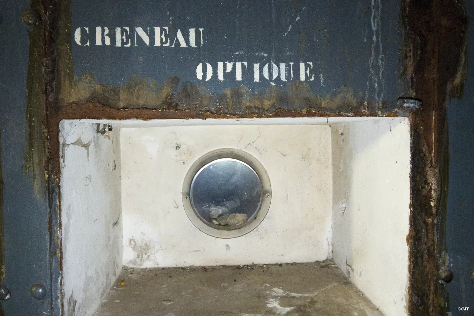 Ligne Maginot - SAINT GOBAIN - (Ouvrage d'infanterie) - Bloc 3
Créneau optique