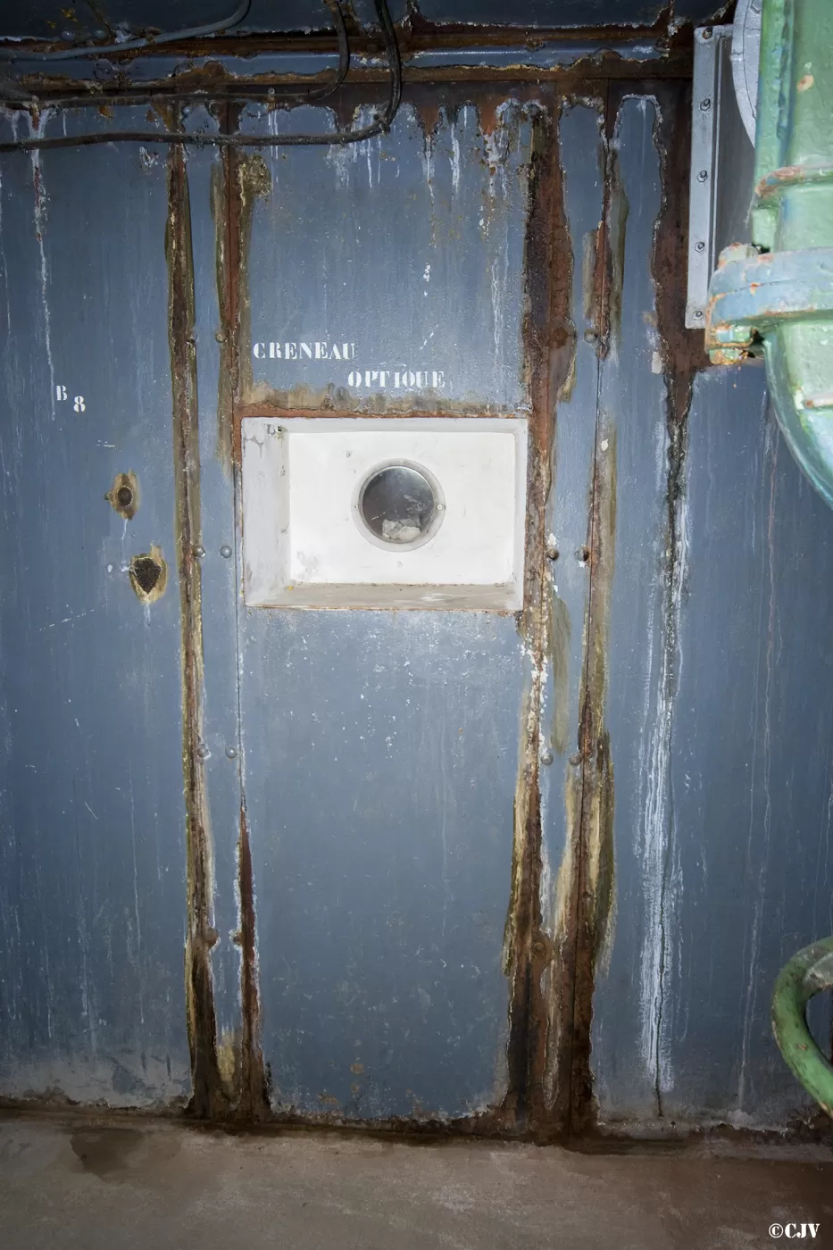 Ligne Maginot - SAINT GOBAIN - (Ouvrage d'infanterie) - Bloc 3
Créneau optique