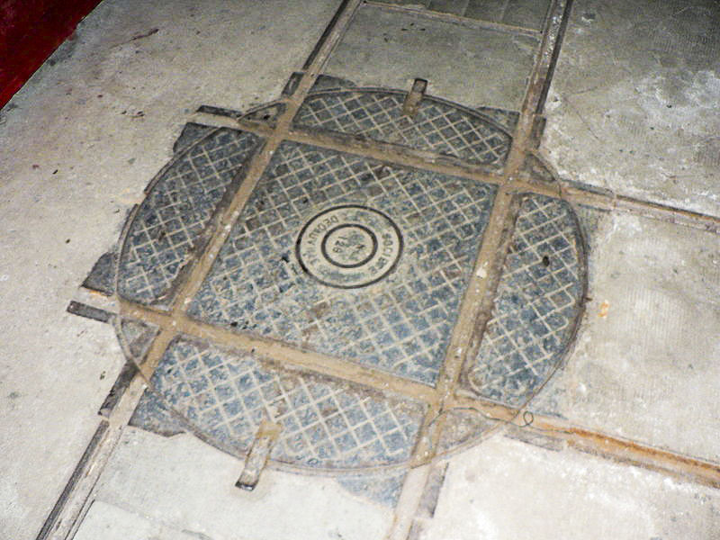 Ligne Maginot - SAINT GOBAIN - (Ouvrage d'infanterie) - Plaque de rotation pour wagonnet - David Monniaux