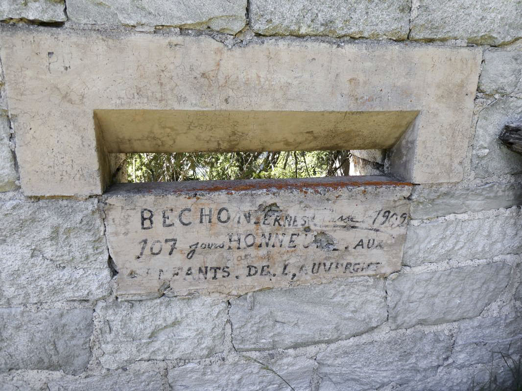Ligne Maginot - SAPEY (REDOUTE DU) - (Position d'artillerie préparée) -  - ELLENA - CUNY
