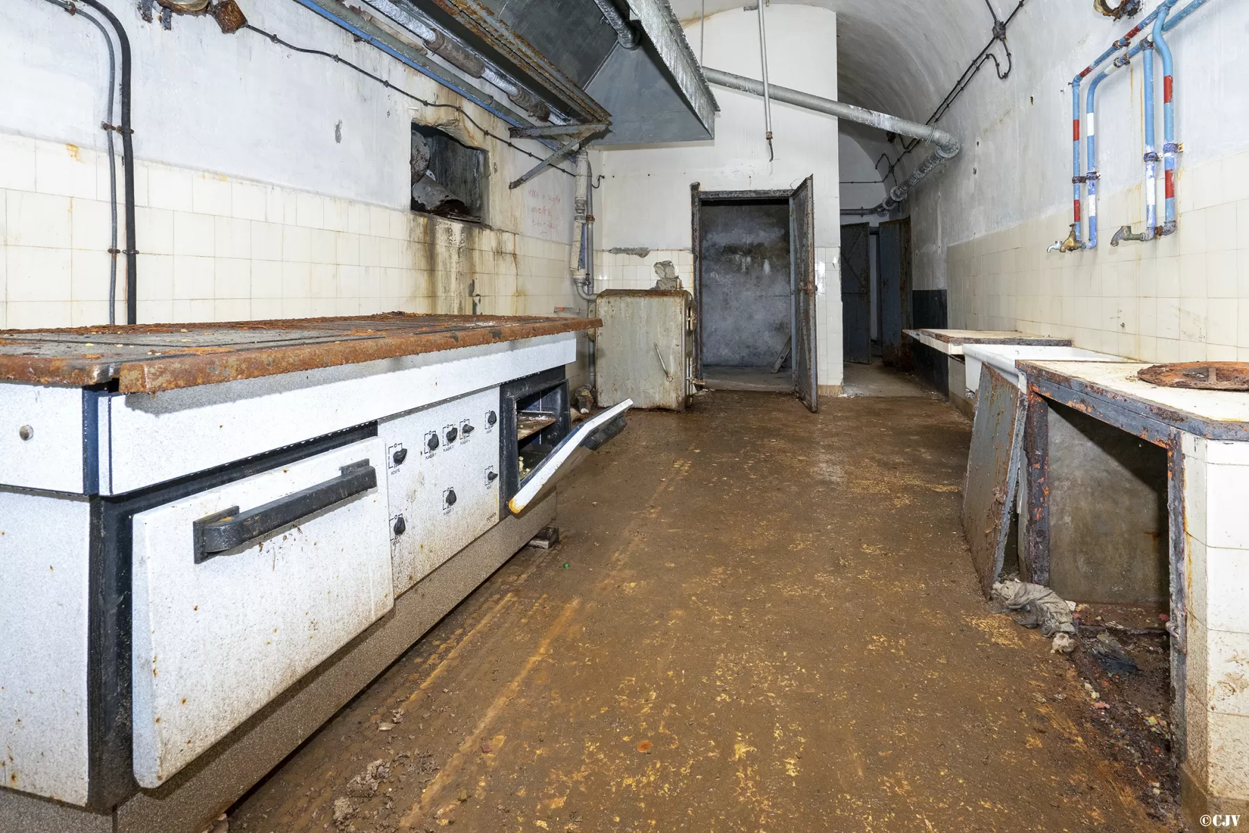 Ligne Maginot - SAPEY - (Ouvrage d'artillerie) - La cuisine - Lia VERMEULEN