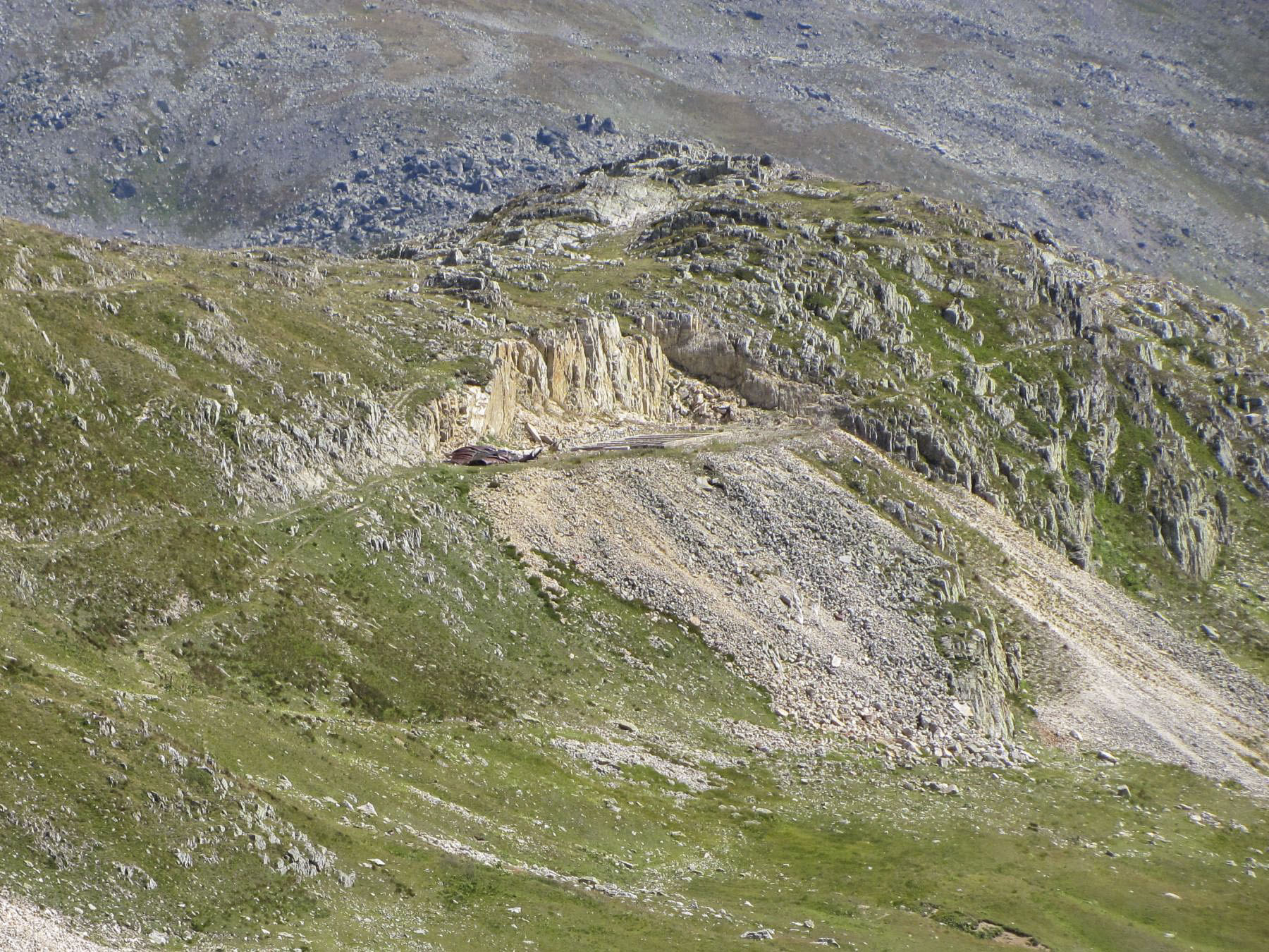 Ligne Maginot - AIGUILLE NOIRE - (Casernement) - Chantier du casernement - Marc ENDINGER