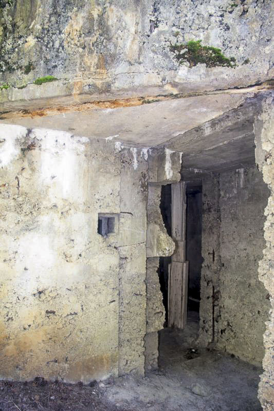 Ligne Maginot - COL DES TROIS CROIX SUPéRIEUR - (Blockhaus pour arme infanterie) - L'entrée - JOLAS, Jean-Michel