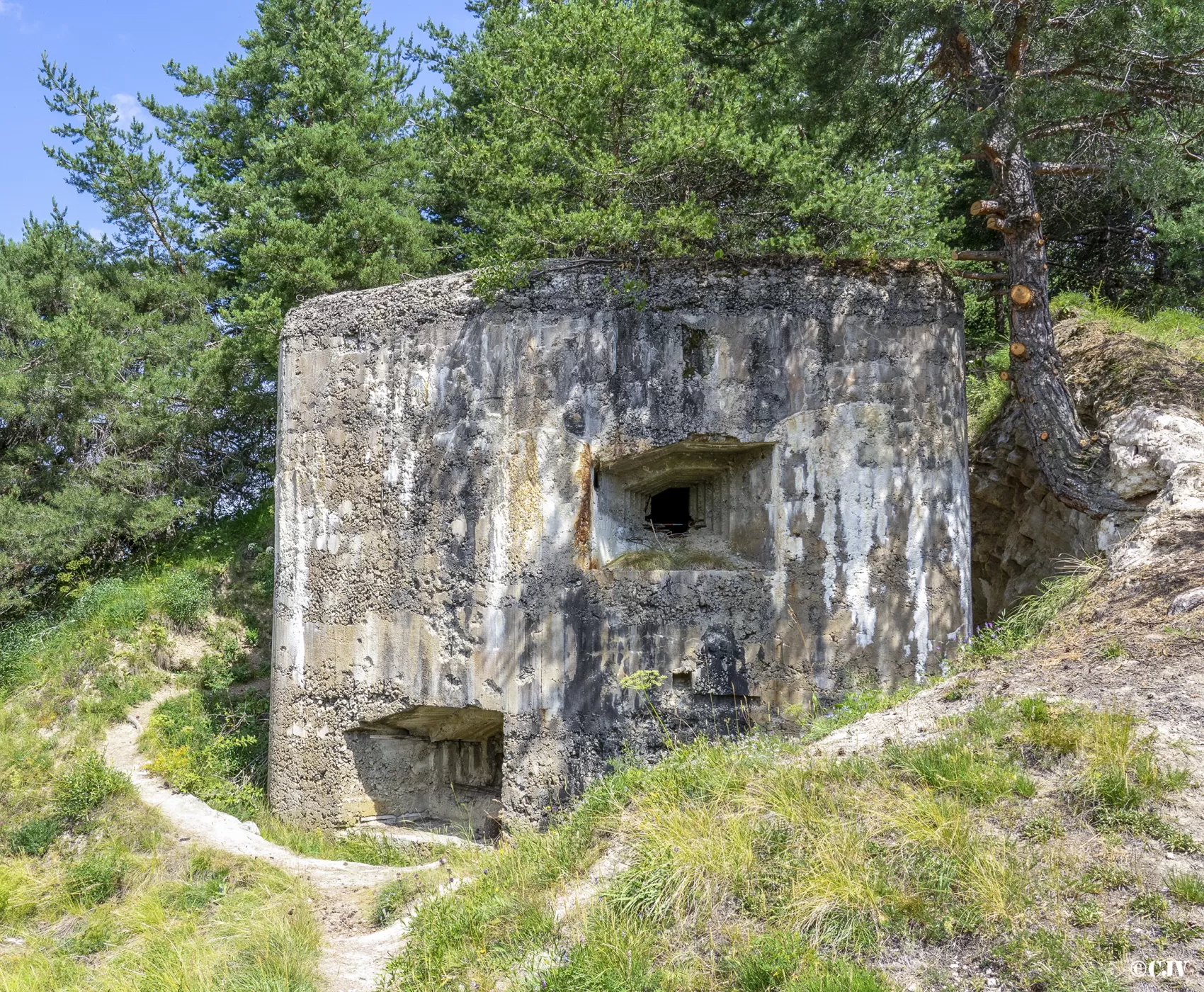 Ligne Maginot - COL DES TROIS CROIX SUPéRIEUR - (Blockhaus pour arme infanterie) -  - Lia VERMEULEN