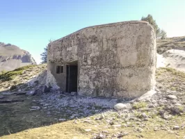 Ligne Maginot - COL DE GRANON - (Ouvrage d'infanterie) - Bloc 1 
L'entrée de l'ouvrage