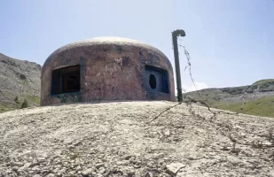 Ligne Maginot - COL DE GRANON - (Ouvrage d'infanterie) - Bloc 4
Cloche GFM