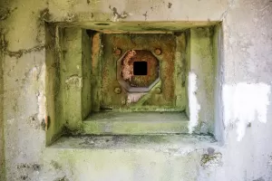 Ligne Maginot - BIESENBERG 1 - (Blockhaus pour arme infanterie) - Créneau FM 24/29