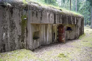 Ligne Maginot - BIESENBERG 1 - (Blockhaus pour arme infanterie) - Entrée