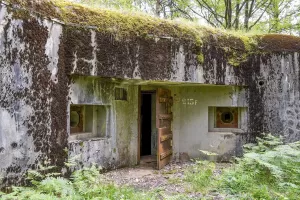 Ligne Maginot - BIESENBERG 4 - (Blockhaus pour arme infanterie) - Entrée