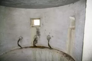 Ligne Maginot - PLAMPINET LE SERRE 1 - (Blockhaus pour arme infanterie) - Pilule à 2 créneaux