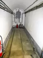 Ligne Maginot - JANUS - (Ouvrage d'artillerie) - Voie de garage des wagonets.