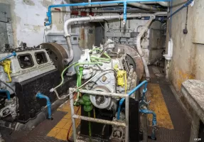 Ligne Maginot - SAINT OURS BAS (SOB) - (Ouvrage d'infanterie) - Usine électrique
Moteurs SMIM