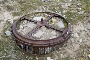 Ligne Maginot - LA LAUZETTE CRêTE (3° BIE / 154° RAP) - (Position d'artillerie préparée) - La deuxième plate-forme