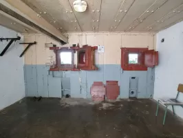 Ligne Maginot - BOIS DU FOUR - A5 - (Ouvrage d'infanterie) - Chambre de tir Ouest 
Trémies pour jumelage Reibel à droite et pour jumelage ou canon de 47 antichar à gauche