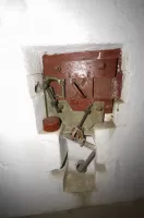 Ligne Maginot - BOIS DU FOUR - A5 - (Ouvrage d'infanterie) - Chambre de tir Ouest 
Embrasures de caponnière FM