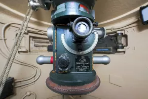 Ligne Maginot - Petit ouvrage d'infanterie A5 - BOIS du FOUR - Cloche VDP
Le périscope type N en place dans la cloche