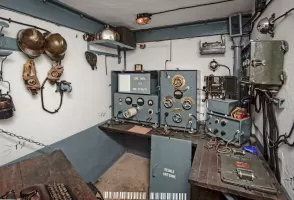 Ligne Maginot - BOIS DU FOUR - A5 - (Ouvrage d'infanterie) - Le poste émetteur récepteur de TSF